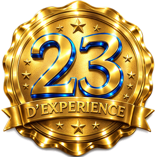 23 ans d'expérience